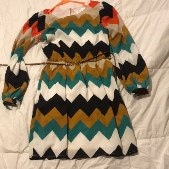 Chevron Dress - Picture 2 of 4